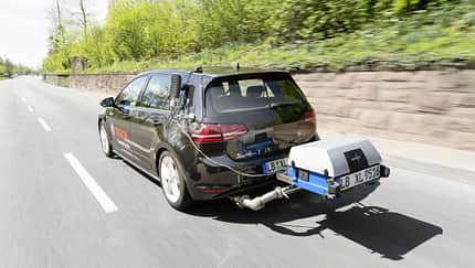 Bosch Dieseltechnik Stickoxid-Reduktion RDE-Test