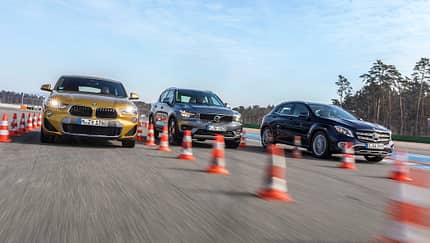 BMW X2 xDrive 20d, Mercedes GLA 220 d 4Matic, Volvo XC40 AWD, Exterieur