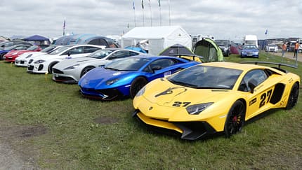 Lamborghini Aventador SV - Carspotting - 24h Le Mans 2018