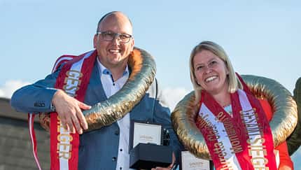 Silvretta Classic 2018 - Gewinner, Peter Göbel und Melanie Gumbl