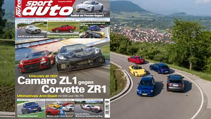 sport auto 8/2018 - Aufmacher - Heftvorschau