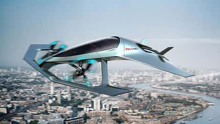 Aston Martin Vision Volante Concept Flugzeug