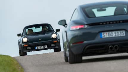 Porsche 911 Turbo 3.3 - Porsche 718 Cayman - Sportwagen