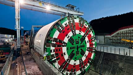 Tunnelbohrmaschine 