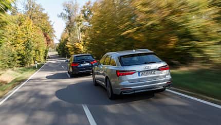 Audi A6 Avant 40 TDI, BMW 520d Touring, Exterieur