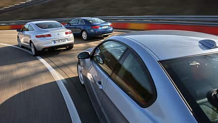 Audi A5 2.0 TFSI, BMW 320i Coupé, Renault Laguna Coupé GT