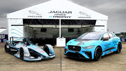 Jaguar I-Pace eTrophy, Rennwagen