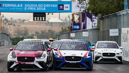 Jaguar I-Pace eTrophy, Rennwagen