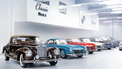 Brabus Classic Restaurierungen Showroom Werkstatt