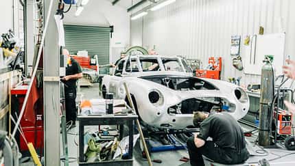 Produktion Aston Martin DB4 GT, Reportage, ams0219