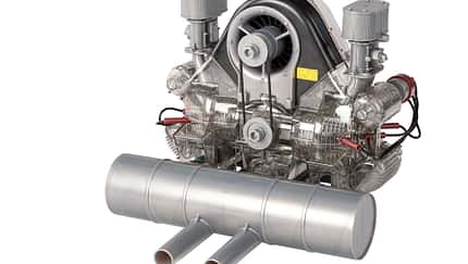 Porsche Carrera-Motor Bausatz