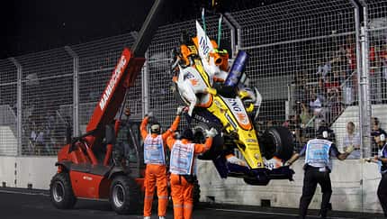 Nelson Piquet jr. - Renault - GP Singapur 2008