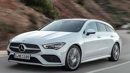 Mercedes CLA Shooting Brake 03/2019 Genfer Autosalon Mercedes CLA Shooting Brake (2019) Fahraufnahme