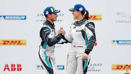 Bryan Sellers - Katherine Legge - Jaguar I-Pace eTrophy - Hongkong