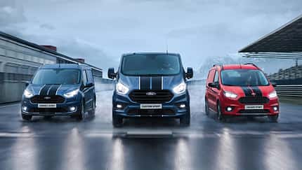 Ford Courier, Connect Custom "Sport"-Varianten 