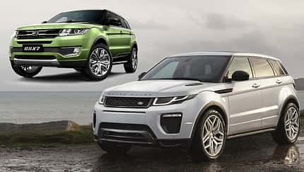 Land Rover Evoque Landwind X7 Urteil Fake