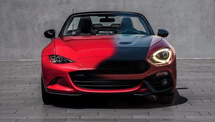 Autozwillinge Teaser Mazda MX-5 Fiat 124 Abarth Morph