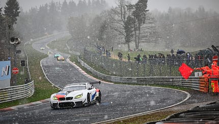 VLN 2 - Nürburgring - Schnee - 13. April 2019