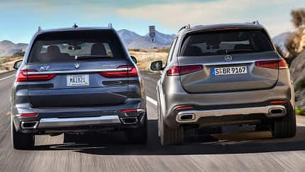 Vergleich BMW X7 Mercedes GLS Aufmacher