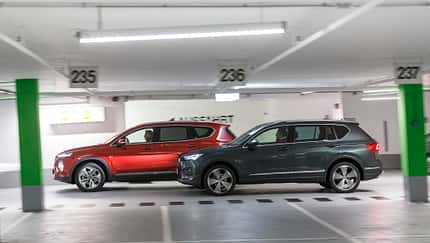 Hyundai Santa Fe, Seat Tarraco, Exterieur