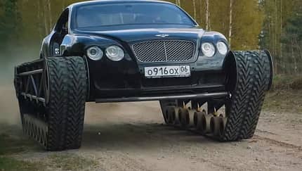 Bentley Continental GT Kettenantrieb Ultratank Russland