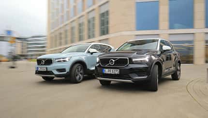 Volvo XC40 T3, Volvo XC40 D3, Vergleichstest, ams1219 Volvo XC40 T3, Volvo XC40 D3, Exterieur