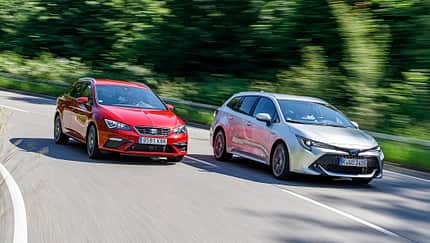 Seat Leon ST, Toyota Corolla Touring Sports, Exterieur