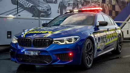 BMW M5 Competition Victoria Police