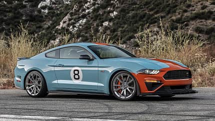08/2019, 2019 Roush Ford Mustang Stage 3 im Gulf-Design