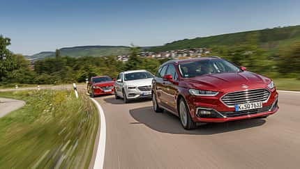 Ford Mondeo Turnier, Mazda 6 Kombi, Opel Insignia ST, Exterieur