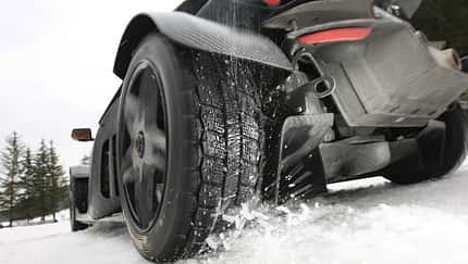 Fahrspaß mit Driftgarantie im Winter