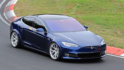 Tesla Model S Nordschleifenrekordversuch