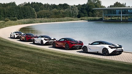 McLaren feiert europäische Rennstrecken
