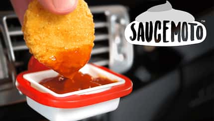 Saucemoto Dipschale Lüftungsgitter Kickstarter