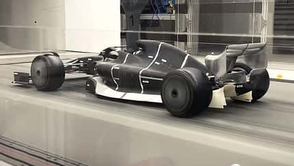 F1-Auto 2021 - Windkanal - 2019