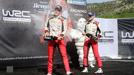 Ott Tänak - Toyota - Rallye Katalonien 2019
