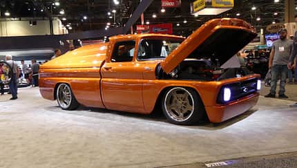 11/2019, Chevrolet E-10 mit Elektroantrieb auf der SEMA