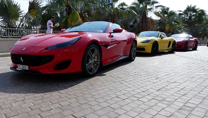 Ferrari Portofino - Carspotting - GP Abu Dhabi 2019