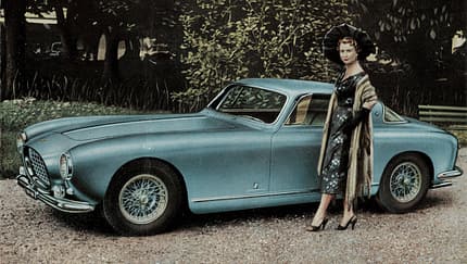 Ferrari 250 Europa Prospekt von 1954