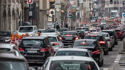 Stau, Luftverschmutzung, Städte