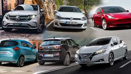 Elektroauto Hybrid Förderung Test Collage
