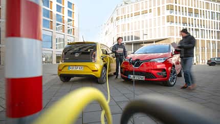Renault Zoe und VW E-Up ams 0720