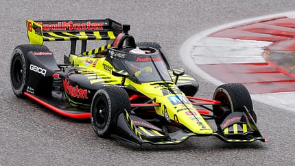 IndyCar - Aeroscreen - Schutzscheibe - Test - 2020