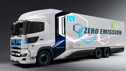 Toyota Hino Brennstoffzellen Lkw FCV