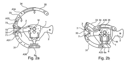 BMW Patent formveränderbares Lenkrad