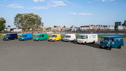 Mercedes Sprinter Generationen 1955 bis 2019