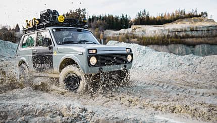 Vagabund Lada Niva Offroad-Umbau