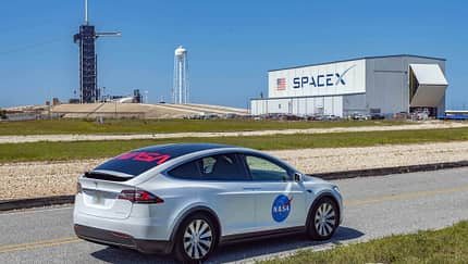 Tesla Model X SpaceX Nasa