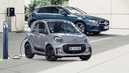 Mercedes A-Klasse Hybrid Smart Fortwo EQ Collage