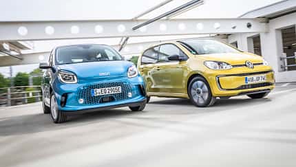 Smart EQ Forfour Passion, VW e-Up Style, Exterieur